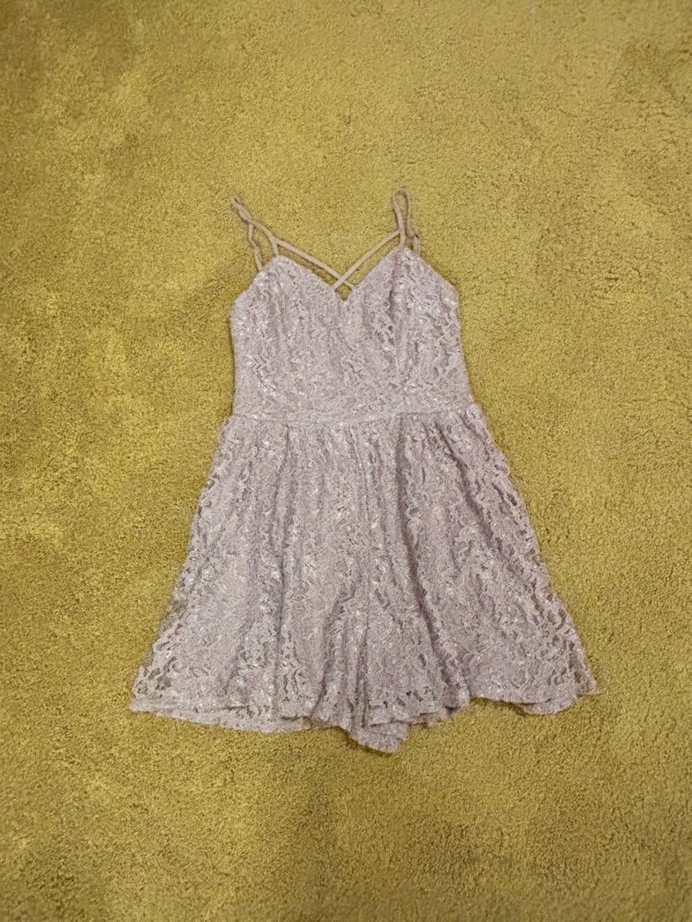 NWT Xhilaration Lavender Lace Mini‎ Romper